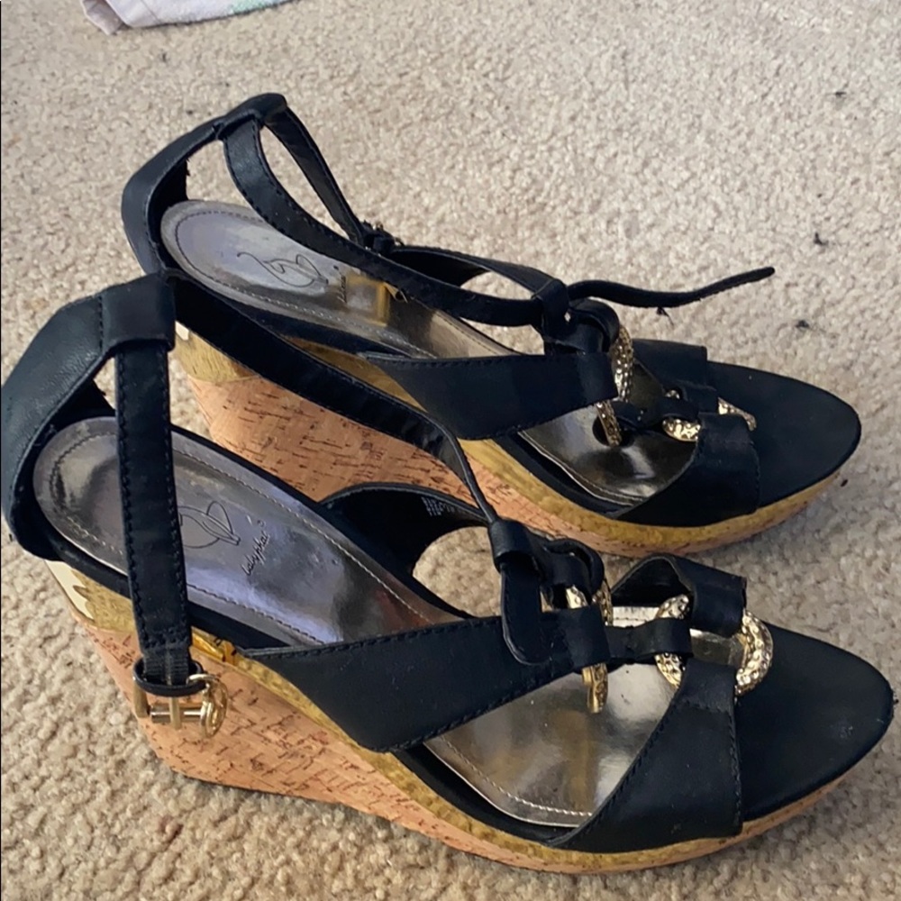 Baby Phat wedge heels